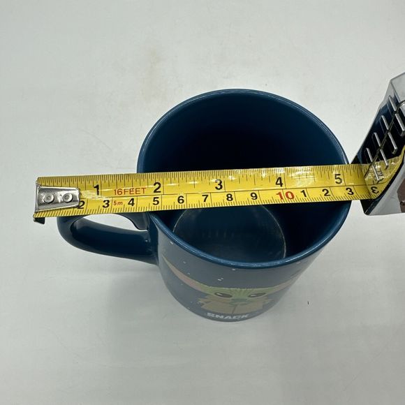 STAR WARS Coffee Mug Cup Baby Yoda Snack Attack Protect 14 Oz - Picture 10 of 11